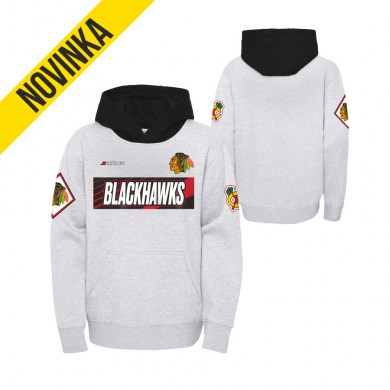 NHL, mikina, STAR, SHOOTOUT, OVERSIZED, CHICAGO, BLACKHAWKS, JR